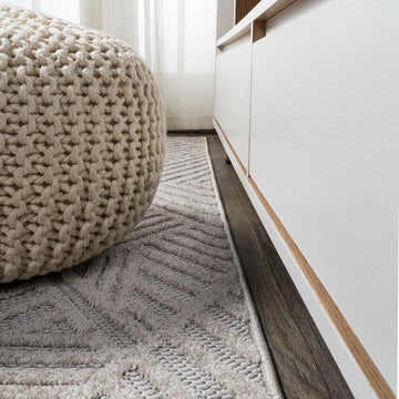 Jordan High-low Pile Art Deco Geometric Indoor/outdoor Area Rug